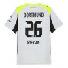 Muški Nogometni Dres Borussia Dortmund Julian Ryerson #26 Gostujuci 2025-26 Kratak Rukav Muški Nogometni Dres Borussia Dortmund Julian Ryerson #26 Gostujuci 2025-26 Kratak Rukav